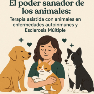 Terapia asistida con animales en ATEM Tenerife con animales de intervención.