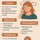 Infografía sobre problemas del suelo pélvico en Esclerosis Múltiple: causas, síntomas y tratamientos